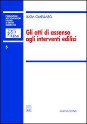 Gli atti di assenso agli interventi edilizi