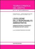 L'evoluzione della responsabilità amministrativa. Amministratori e dipendenti di regioni ed enti locali