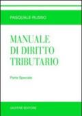 Manuale di diritto tributario. Parte speciale