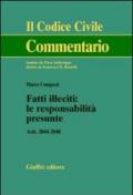 Fatti illeciti: le responsabilità presunte. Artt. 2044-2048