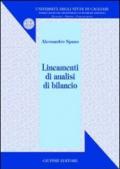 Lineamenti di analisi di bilancio