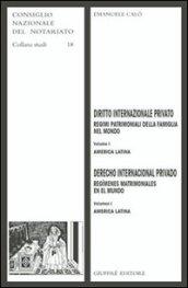 Diritto internazionale privato. Regimi patrimoniali della famiglia nel mondo. 1.America latina