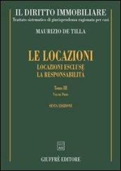 Il diritto immobiliare. Trattato sistematico di giurisprudenza ragionata per casi. 8.Le locazioni: locazioni escluse. La responsabilità (2 vol.)