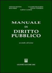 Manuale di diritto pubblico