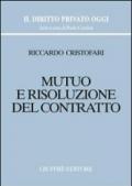 Mutuo e risoluzione del contratto