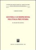 Giustizia e giurisprudenza nell'Italia preunitaria. Il Senato di Genova