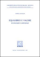 Equilibrio e valore economico aziendale