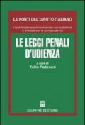 Le leggi penali d'udienza