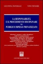 La responsabilità e il procedimento disciplinare nel pubblico impiego privatizzato