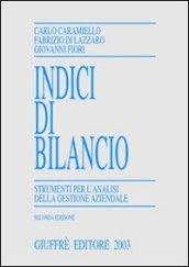 Indici di bilancio. Strumenti per l'analisi della gestione aziendale