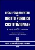 Leggi fondamentali del diritto pubblico e costituzionale. Aggiornamento al 1° settembre 2002