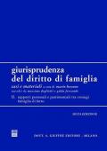 Giurisprudenza del diritto di famiglia. Casi e materiali. Vol. 2: Rapporti personali e patrimoniali tra coniugi, famiglia di fatto.