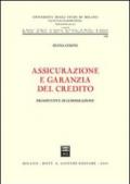 Assicurazione e garanzia del credito. Prospettive di comparazione