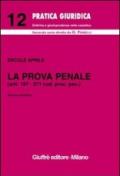 La prova penale. Artt. 187-271 Codice procedura penale