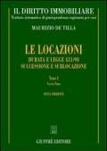 Il diritto immobiliare. Trattato sistematico di giurisprudenza ragionata per casi. Le locazioni: 1