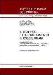 Il traffico e lo sfruttamento di esseri umani. Primo commento alla legge di modifica alla normativa in materia di immigrazione ed asilo