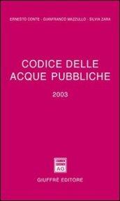 Codice delle acque pubbliche