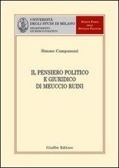 Il pensiero politico e giuridico di Meuccio Ruini