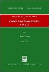 Rassegna di giurisprudenza del Codice di procedura civile. Aggiornamento 1999-2001. 1.Artt. 75-111