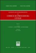 Rassegna di giurisprudenza del Codice di procedura civile. Aggiornamento 1999-2001. 1.Artt. 122-162