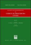 Rassegna di giurisprudenza del Codice di procedura civile. Aggiornamento 1999-2001. 2.Artt. 311-359