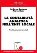 La contabilità analitica nell'ente locale. Finalità, strumenti e metodi