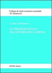 Le strategie sociali nel governo dell'azienda