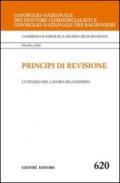 Principi di revisione. Documento 620. L'utilizzo del lavoro dell'esperto