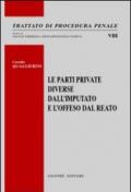 Le parti diverse dall'imputato e l'offeso dal reato