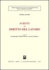 Scritti di diritto del lavoro