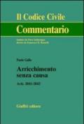 Arricchimento senza causa. Artt. 2041-2042