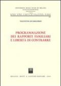 Programmazione dei rapporti familiari e libertà di contrarre