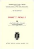 Diritto penale. 2.Scritti di parte speciale: reati contro il patrimonio, delitti contro la pubblica amministrazione, varia