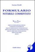 Formulario notarile commentato. Con CD-ROM: 3\1