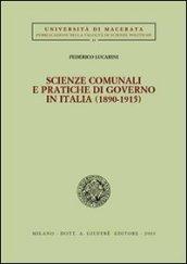 Scienze comunali e pratiche di governo in Italia (1890-1915)