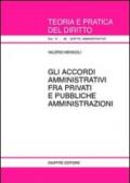 Gli accordi amministrativi fra privati e pubbliche amministrazioni