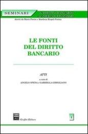 Le fonti del diritto bancario