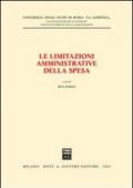 Le limitazioni amministrative della spesa. Seminario (Università di Roma «La Sapienza», 4 febbraio 2003)