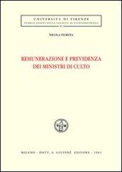 Remunerazione e previdenza dei ministri di culto