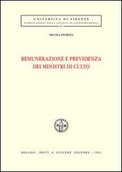 Remunerazione e previdenza dei ministri di culto