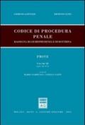 Codice di procedura penale. Rassegna di giurisprudenza e di dottrina. 3.Prove (artt. 187-271)