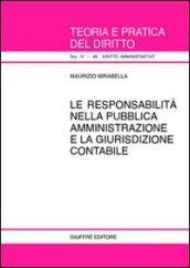 La responsabilità nella pubblica amministrazione e la giurisdizione contabile