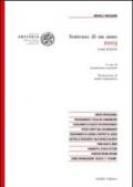 Sentenze di un anno (2003). Casi scelti in tema di impresa e professioni