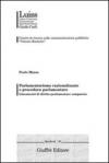 Parlamentarismo razionalizzato e procedura parlamentare. Lineamenti di diritto parlamentare comparato