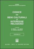 Codice dei beni culturali di interesse religioso. Aggiornato alla G.U. del 31 maggio 2003, n. 125. Con CD-ROM