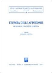 L'Europa delle autonomie. Le regioni e l'Unione Europea