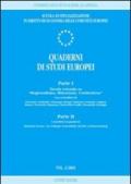 Quaderni di studi europei (2003). 2.