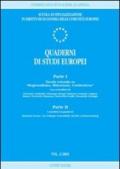 Quaderni di studi europei (2003). 2.