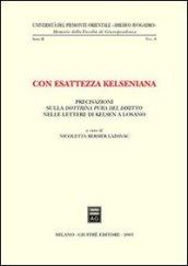 Con esattezza kelseniana. Precisazioni sulla dottrina pura del diritto nelle lettere di Kelsen a Losano