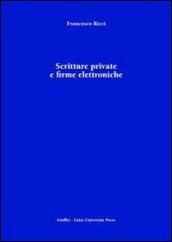 Scritture private e firme elettroniche